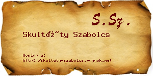 Skultéty Szabolcs névjegykártya