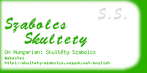 szabolcs skultety business card